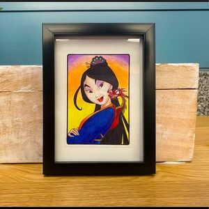 🎉 HOST PICK 🎉 🎊 Hand Drawn Mulan illustration 3.5 inch by 5 inches